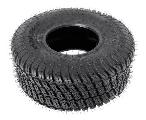 2 Pneus 15x6.00-6 Diateiro De Cortador De Grama