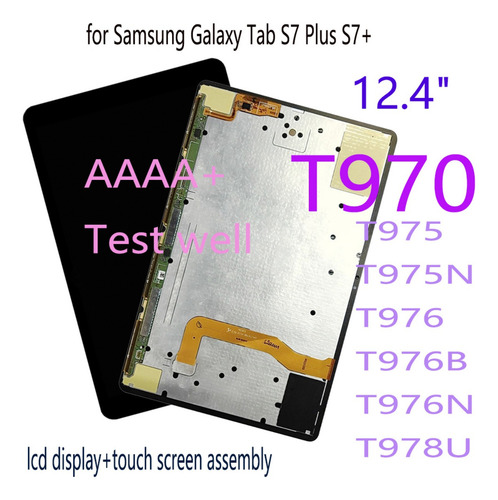 Compatible Pantalla Amoled Para Samsung Galaxy Tab S7+ T970