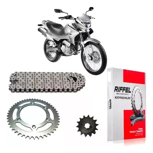 Kit Transmision Honda 400 Falcon Riffel Oring Corona Z40 Piñ