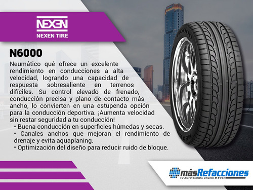 Par De Llantas 215/40r17 87w Nexen N6000