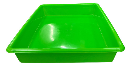 Paquete 3 Charola Organizadora Multiusos 29 X 39 Cm Verde