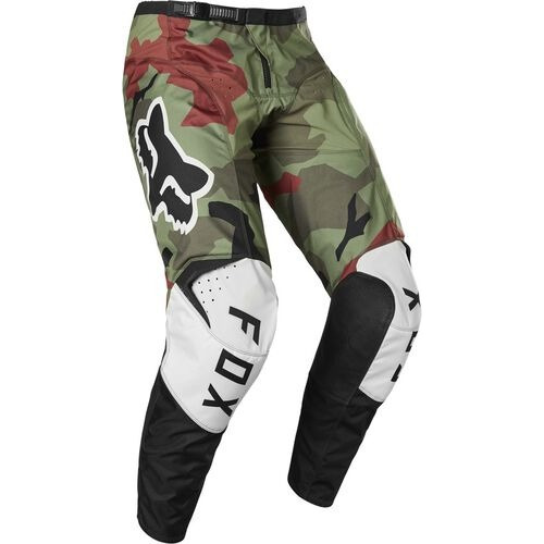 Pantalon Mx Fox 180 Bnkr Militar Verde 