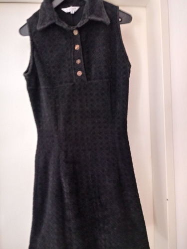 Vestido Negro Talle S Marca Sweet