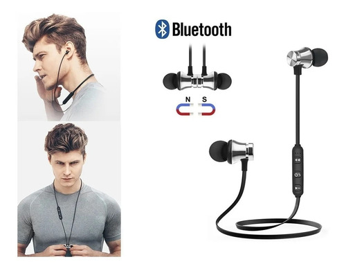 Fone De Ouvido Magnético Intra - Auricular Bluetooth.