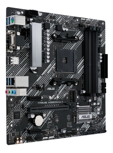 Mother Board Asus Prime A520m-a Ii/csm Ddr4 Am4 Hdmi Vga Dp