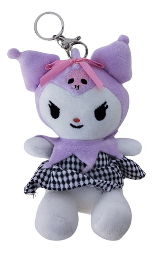 Peluche Llavero Personajes - Kuromi De Hello Kitty
