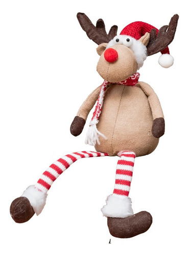 Adorno Muñeco Navideño Navidad Reno Vianney