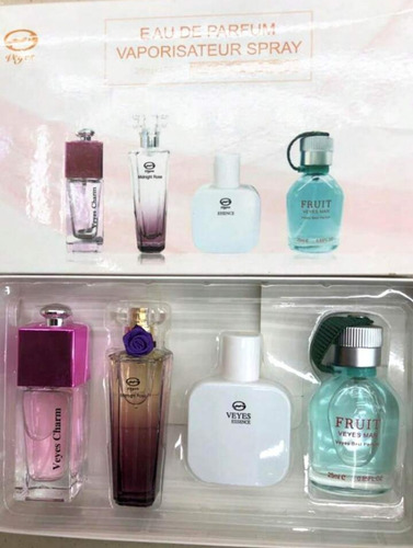 Pack 4 Perfumes Alternativos De Mujer Ideal Para Obsequios 