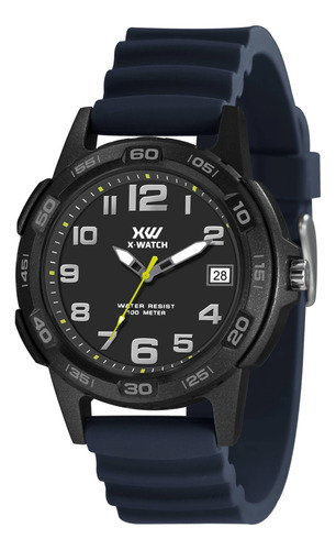 Relógio X-watch Masculino Ref: Xmpp1078 P2dx Esportivo