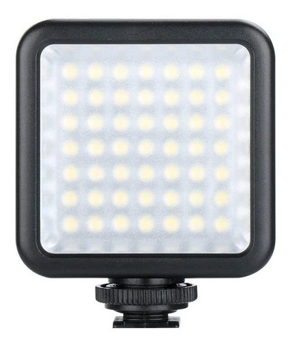 Panel de luz led Ulanzi W49LED color  blanca fría con estructura Negro