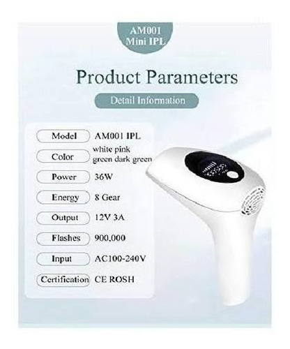 Laser Depilador Profissional 9000 Flash