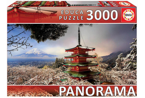 Imagen 1 de 6 de Puzzle Rompecabeza Educa Monte Fuji Japon 3000 Piezas Atrix®