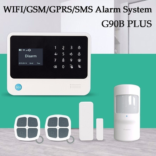 Kit Alarma Domiciliaria Inalambrica Wifi Ip Gsm Cuotas