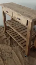 Comprar Mesa Madera Quesera Aux Cocina Quincho Parrilla 1,40 