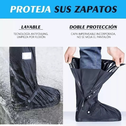 Polaina Trekking Impermeable Cubre Botas Lluvia Cubre Zapato