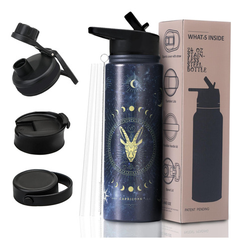 Jodyla 24 Oz Zodiac Water Bottles With Lid B0bgc1xrqq_180424