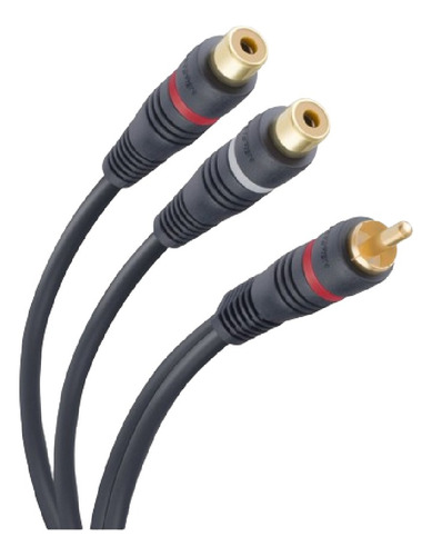 Cable Rca Plug A 2 Jacks, De 15 Cm. 254-010