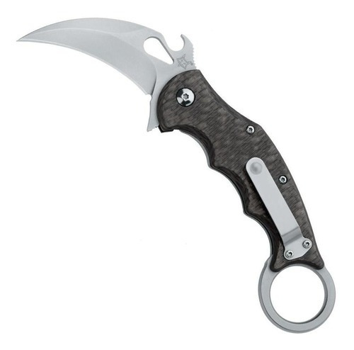 Canivete Fox Knives Karambit Com Fibra De Carbono