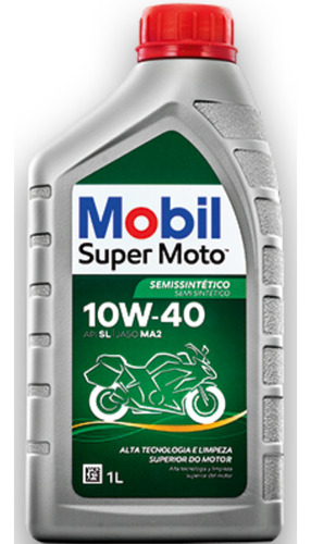 Oleo Mobil 10w40 Mx Litro Mobil Super Moto Power Semi 10w40