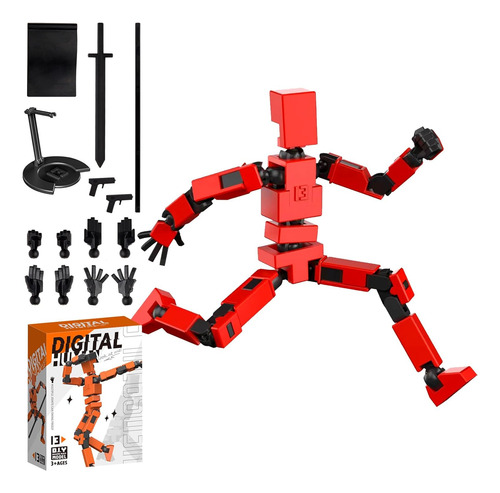 Titan 13 Figura De Acción De 5.5 Pulgadas, Impresa En 3d Mul