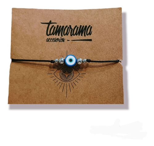 Pulsera Ojo Turco De Polimerico. Varios Colores-protección