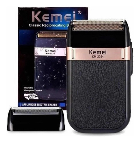 Shaver Kemei Km-2024 Original Con Repuesto