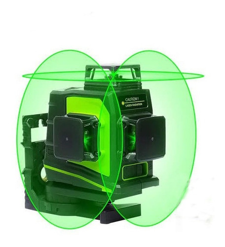 Nivel Laser Verde 12 Líneas 3x360 Grados Huepar Gf360g