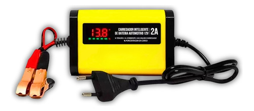 Carregador De Bateria Automotivo Smart Charger 2a