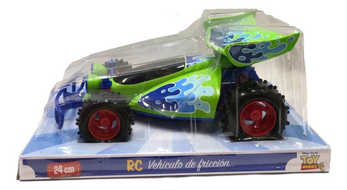 Carro Friccion Toy Story Woody Buzz Lightyear Color Verde Rc