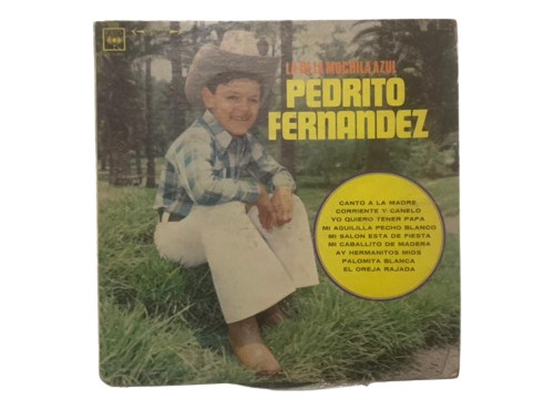 Pedrito Fernandez - La De La Mochila Azul - Vinil