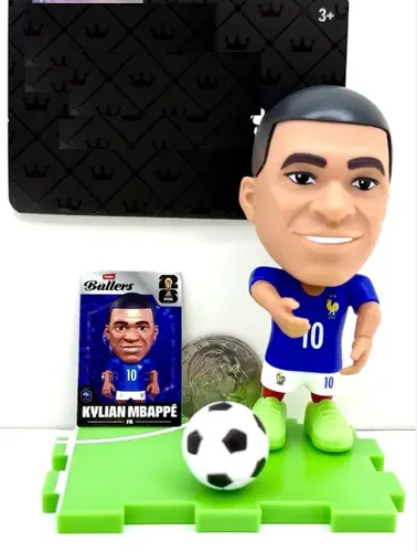Boneco Kylian Mbappe Ballers Copa Do Mundo 2026 Zuru Candide