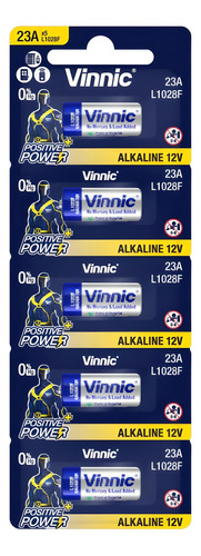 Pilas Alcalinas Vinnic 23a X 10 Unidades