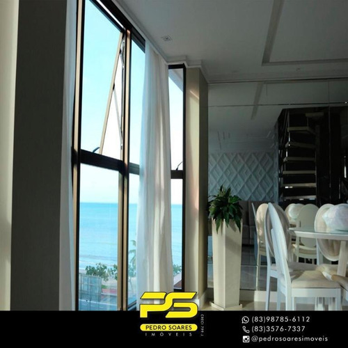 Imagem 13 de 15 de Cobertura Com 3 Dormitórios À Venda, 278 M² Por R$ 1.500.000 - Cabo Branco - João Pessoa/pb - Co0058