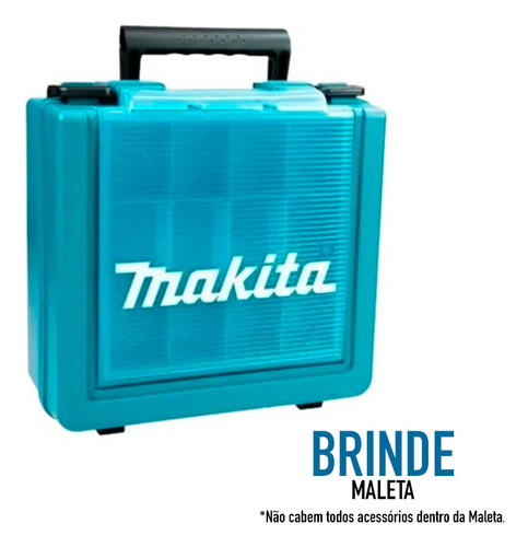 Parafusadeira Furadeira 18v Dhp482 Makita 2 Bat 6a Maleta