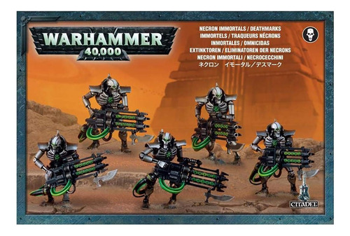 Workshop De Jogos De Brinquedo Warhammer 40.000 Necron Immor