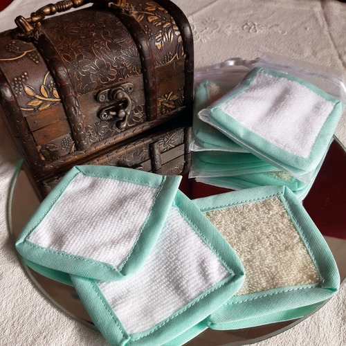 Pads Desmaquillantes De Toalla, Reutilizables