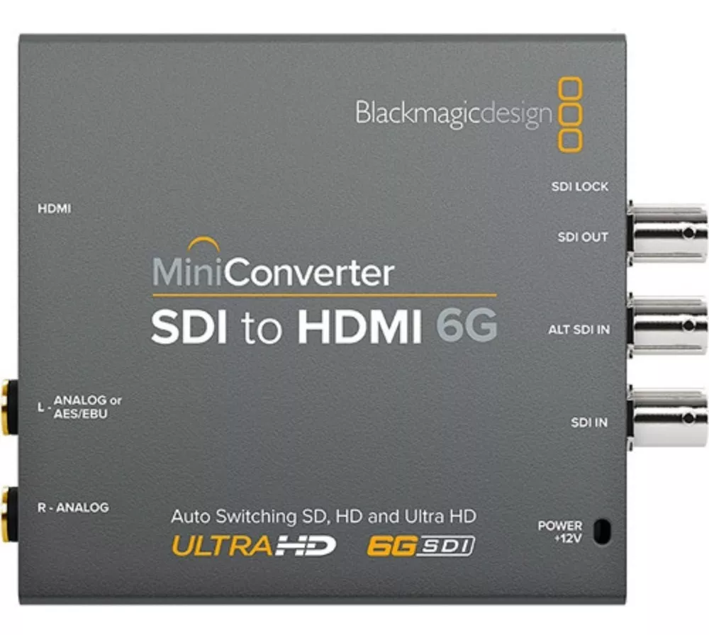 Tercera imagen para búsqueda de blackmagic micro converter hdmi a sdi