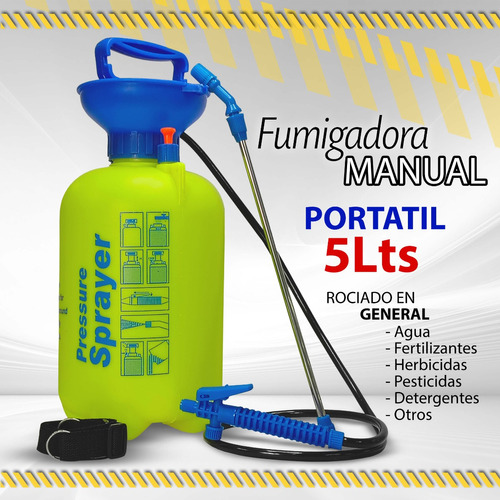 Fumigadora Pressure Sprayer Tanque 5.0 Litros/ 09475