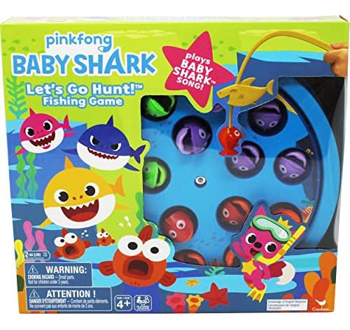 Juego De Pesca Baby Shark Gone De Cardinal Games, Multicolor