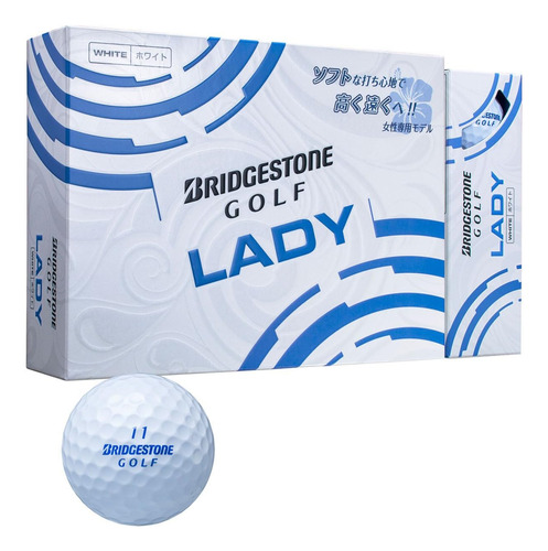 Bridgestone Golf Lady Blanco 1 Docena