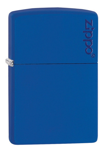 Encendedor Original  Zippo Blue Matte Logo