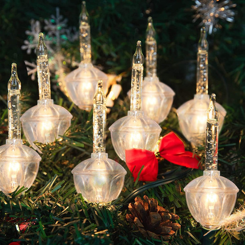 Abejas De Burbujas De Plateado De Navidad Abeja, 11 Pies De