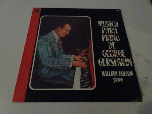  William Bolcom - Música Para Piano George Gershwin - Vinilo