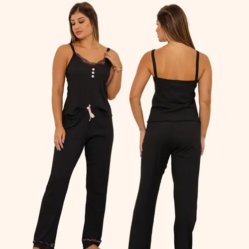 Pijama feminino longo store mercado livre