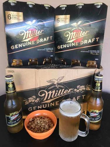 Cerveza Porrón Miller 330ml - Que Tomamos Hoy