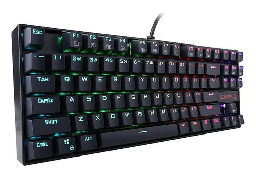 Teclado Mecânico Gamer Anti Ghost Redragon Kumara K552 Rgb