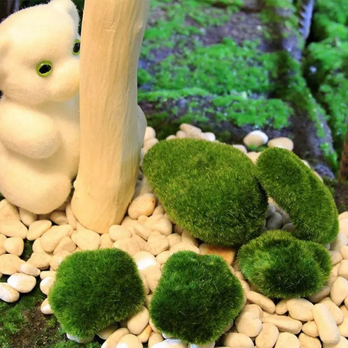 8 Piezas De Tamaños De Piedras Artificiales De Piedras De
