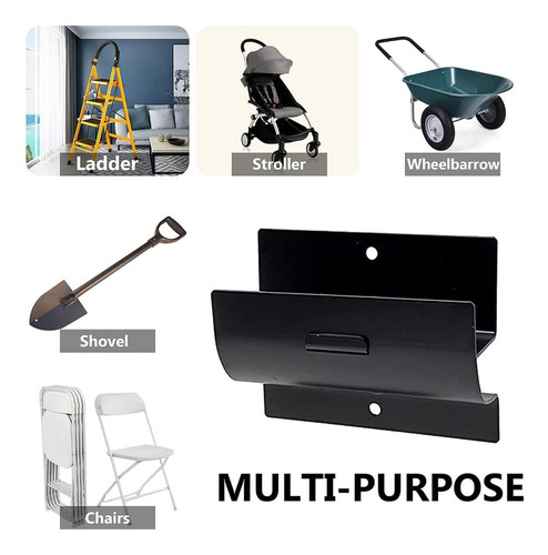 H Cabide De Escada Multifuncional Para Galpão E Garagem