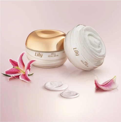 Creme Hidratante Para Corpo Lily Tradicional Creme Acetinado