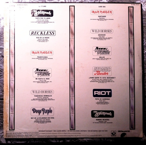 Disco De Vinilo Rock Pesado Heavy Duty 1981 (Usado)